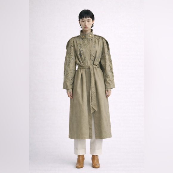 Jackets & Blazers - VINTAGE - Trench Coat | Panelled Utility Midi Coat | Minimalist Relaxed Fit